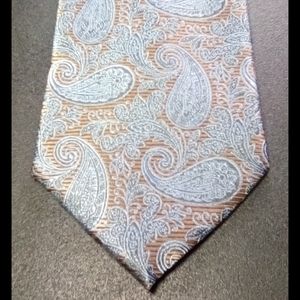 Brand Q 100% Silk Paisley Tie